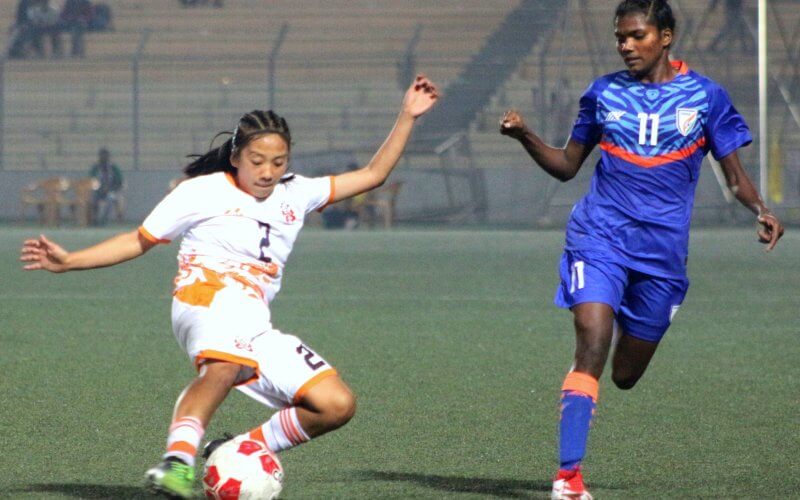 indianwomensfootballteambeatbhutanby30insaffu19championship