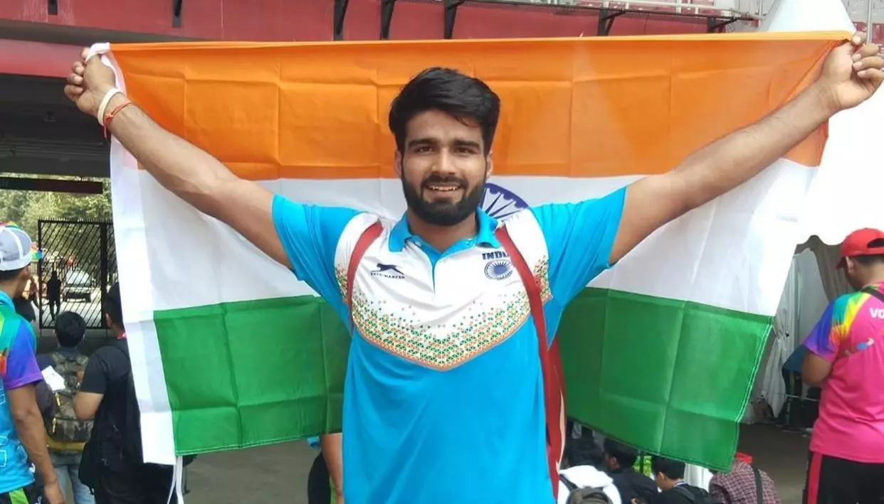 indiabagelevenmedalsincludingthreegoldinasianparagames