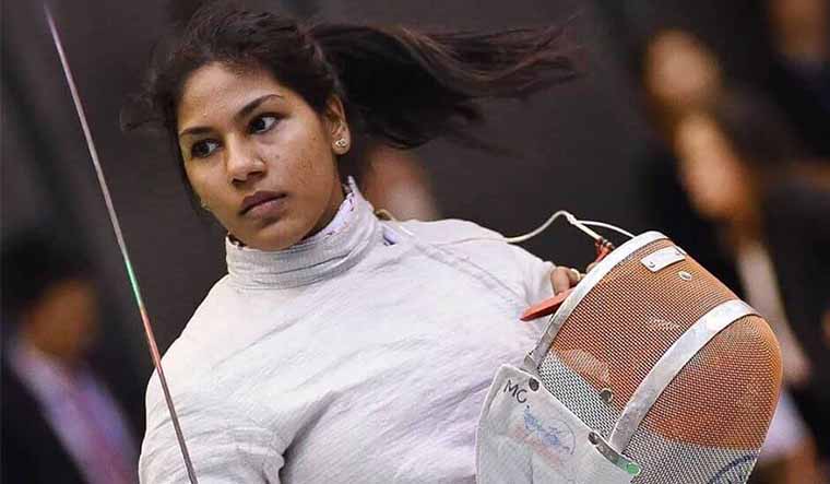 bhavani-devi-bags-gold-at-commonwealth-fencing-championship