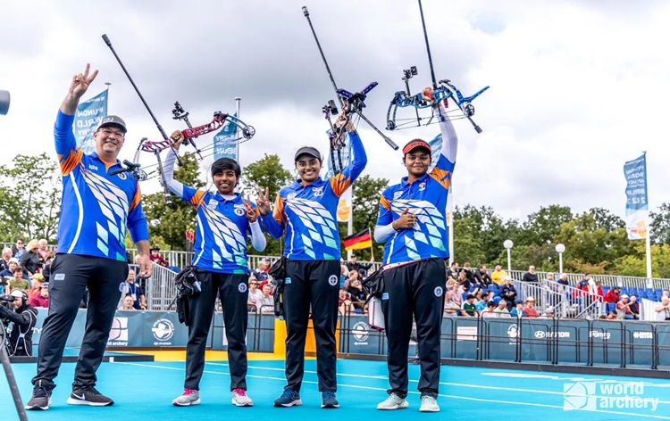 archeryworldcup2023:indianplayersecurestwomoremedalsafteradvancingtobothcompoundteamfinals