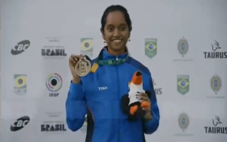 indianshooterelavenilvalarivanwinsgoldmedalinwomen’s10metreairrifleeventatissfworldcup