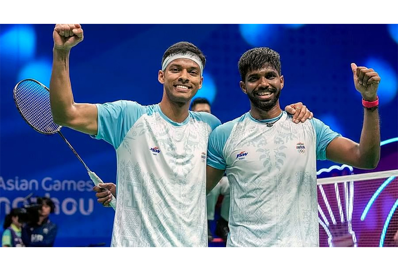 Singapore Open: Satwiksairaj Rankireddy & Chirag Shetty enter men’s doubles semifinals