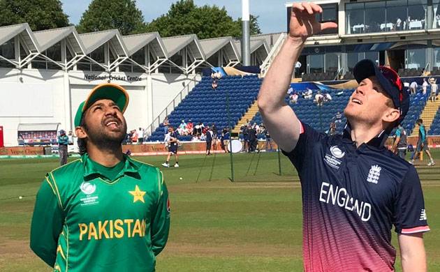 iccchampionstrophy2017semifinal:englandvspakistan:pakwinstosschoosetobowl