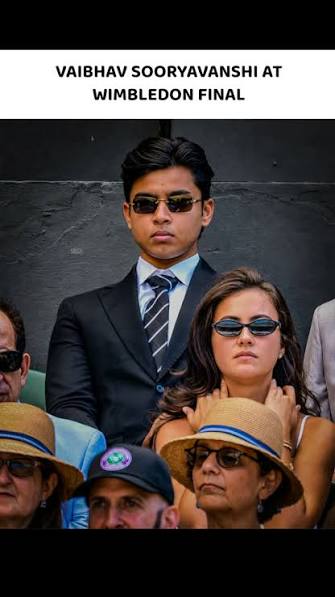 Vaibhav Sooryavanshi makes Wimbledon Centre Court debut, picks favourite tennis star