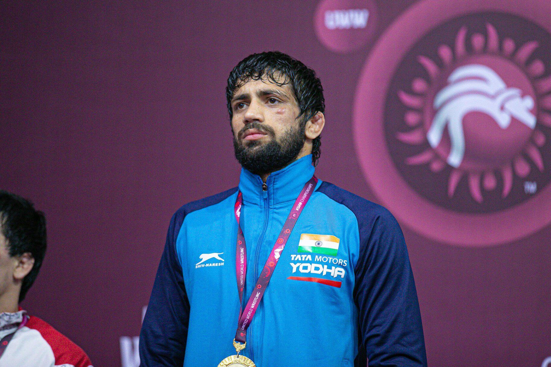 indianwrestlerravikumardahiyaclinchhattrickofasianchampionshipgoldmedals