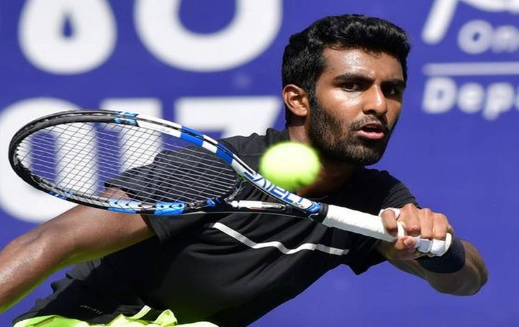 prajneshgunneswaranentersprequartersofatpchennaiopen