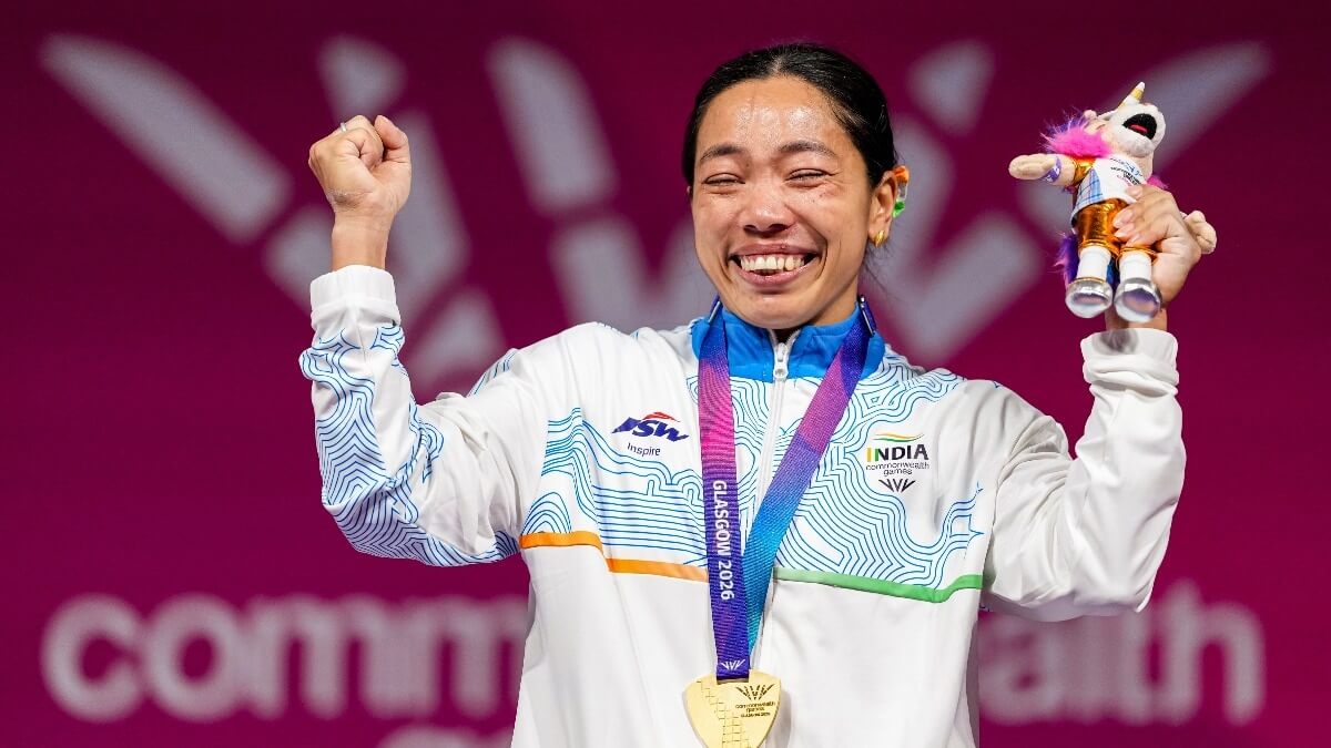 Mirabai Chanu powers India to 1st CWG 2026 gold with weightlifting three-peat
