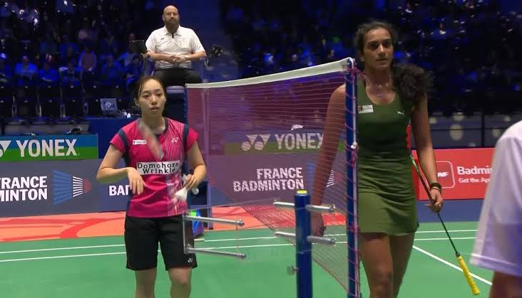 PV Sindhu beats Japan