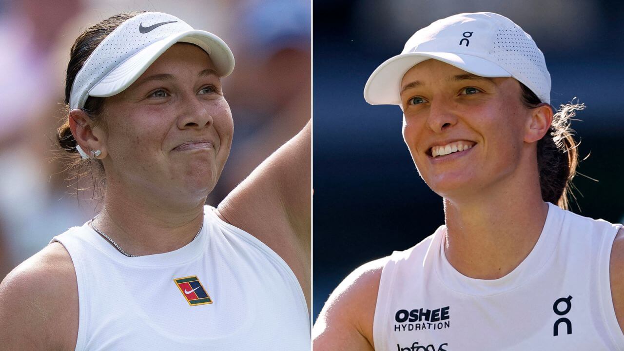 Amanda Anisimova, Iga Swiatek reach first-ever Wimbledon final