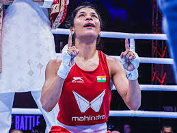 Nikhat Zareen sails into World Boxing Championships quarterfinal
