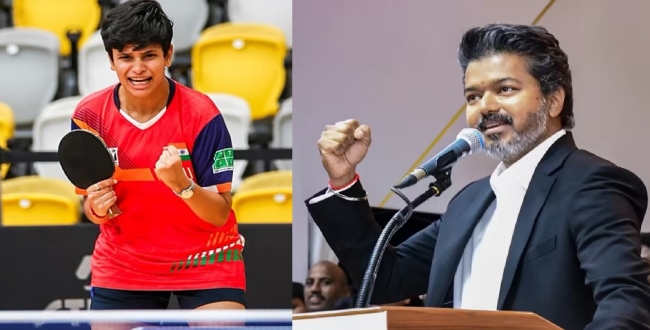 CM Vijay announces cash reward for Para Asian Games bronze medallists Jehan, Sahana