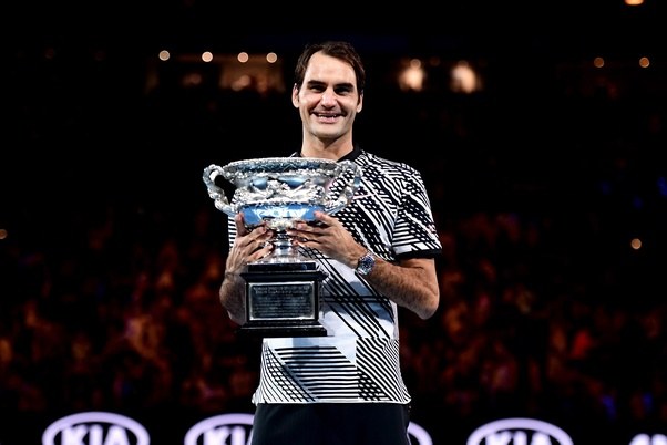 rogerfedererliftstheaustralianopentitle