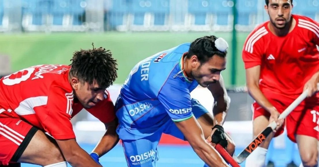 indianmenshockeyteamdefeatsegyptinfihhockey5smen’sworldcup2024