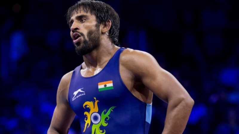 Olympian wrestler Bajrang Punia