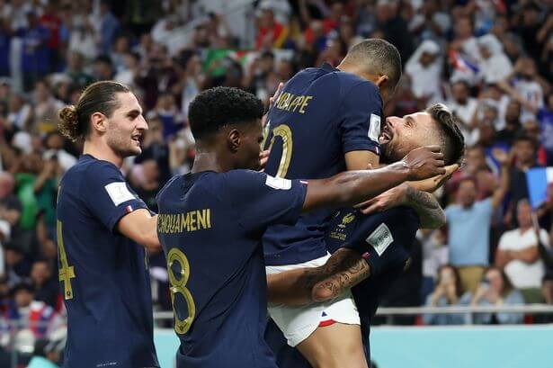 France beat Poland to reach World Cup quarter-finals