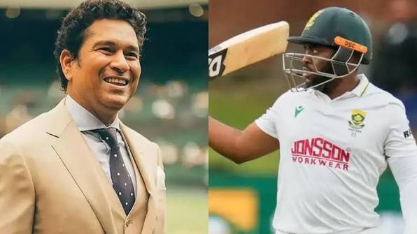 Temba Bavuma credits Sachin Tendulkar after career-best score in second Test against Australia