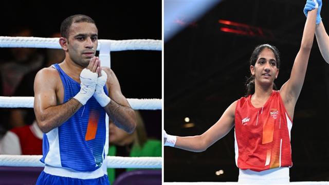 Indian Boxers Amit Panghal, Nitu Ghanghas clinch maiden gold at CWG 2022