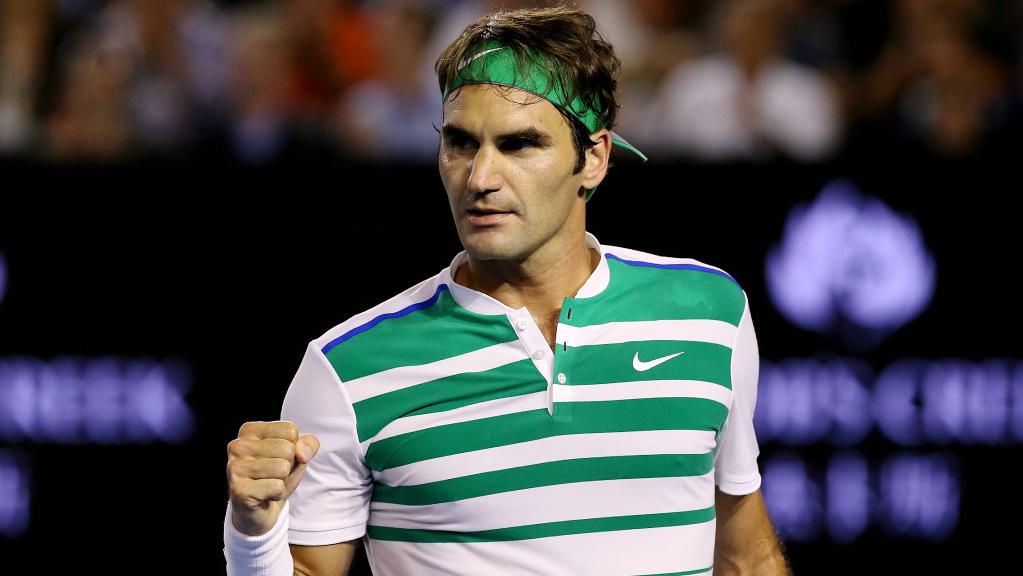 rogerfederersetsupquarterfinalagainsttomasberdychinaustralianopen