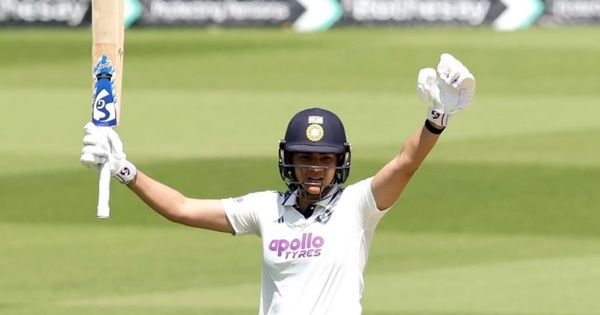 Yastika Bhatia becomes first woman to hit Test century at Lord