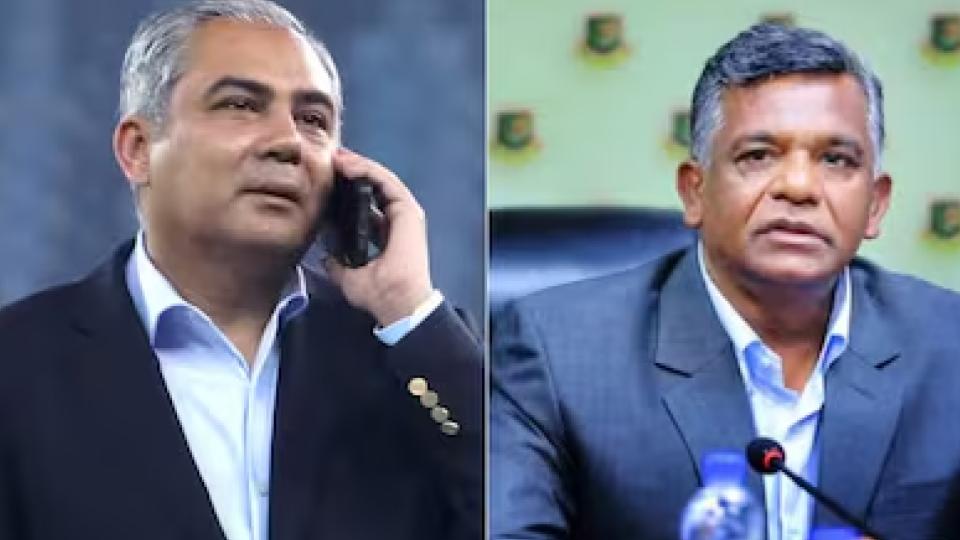 BCB and PCB Chiefs Hold Discussion In Lahore Over India Match