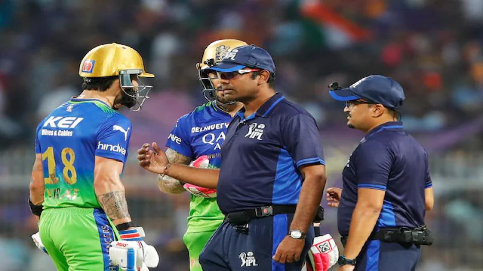 Kohli Fined 50% Match Fees for Breaching IPL Code of Conduct