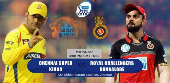 chennaitoclashwithbangaloreintheopeningmatchofipltoday