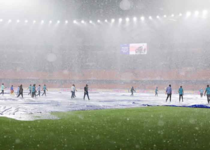 IPL 2025: Gujarat Titans look to chase 156, go six down, rain plays spoilsport