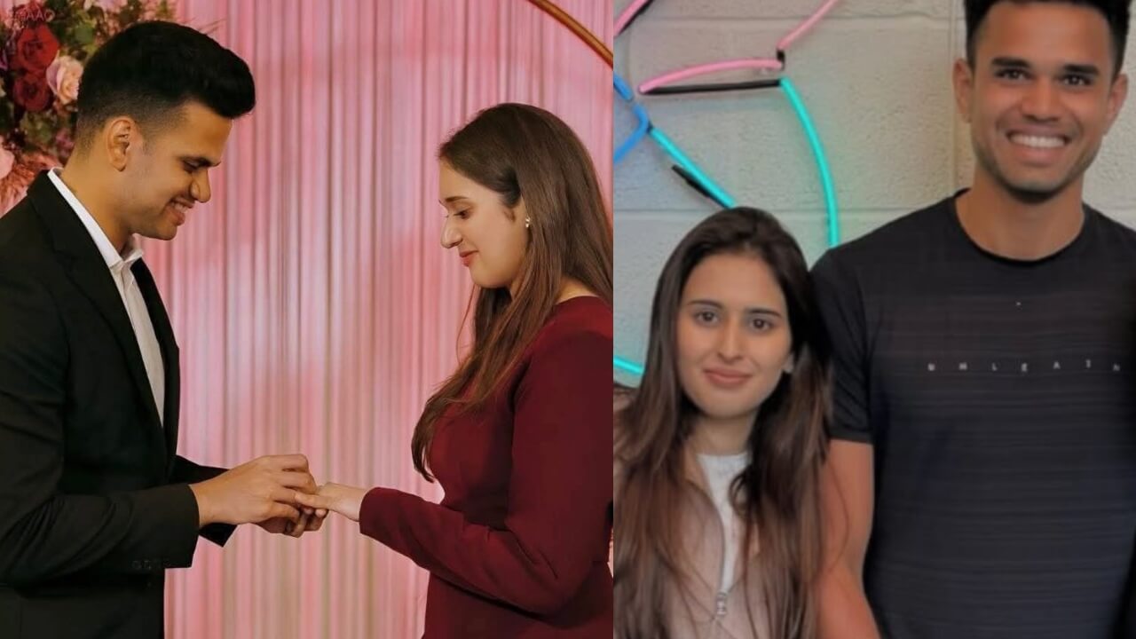 Arjun Tendulkar, Saaniya Chandhok celebrate pre-wedding festivities in Jamnagar