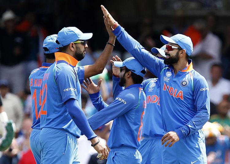 iccchampionstrophy:indiavsbansemifinal2017:indiakeepbangladeshto264
