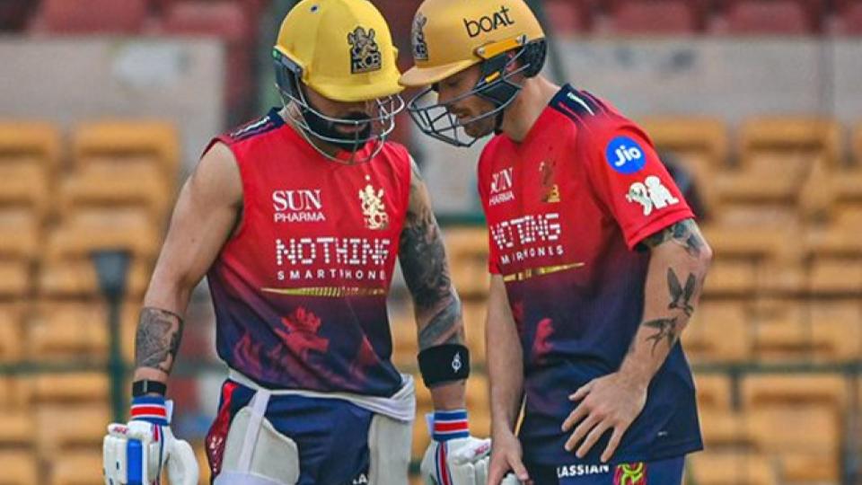 RCB Players To Wear Jersey No. 11 for Practice to To Honour Stampede Victims