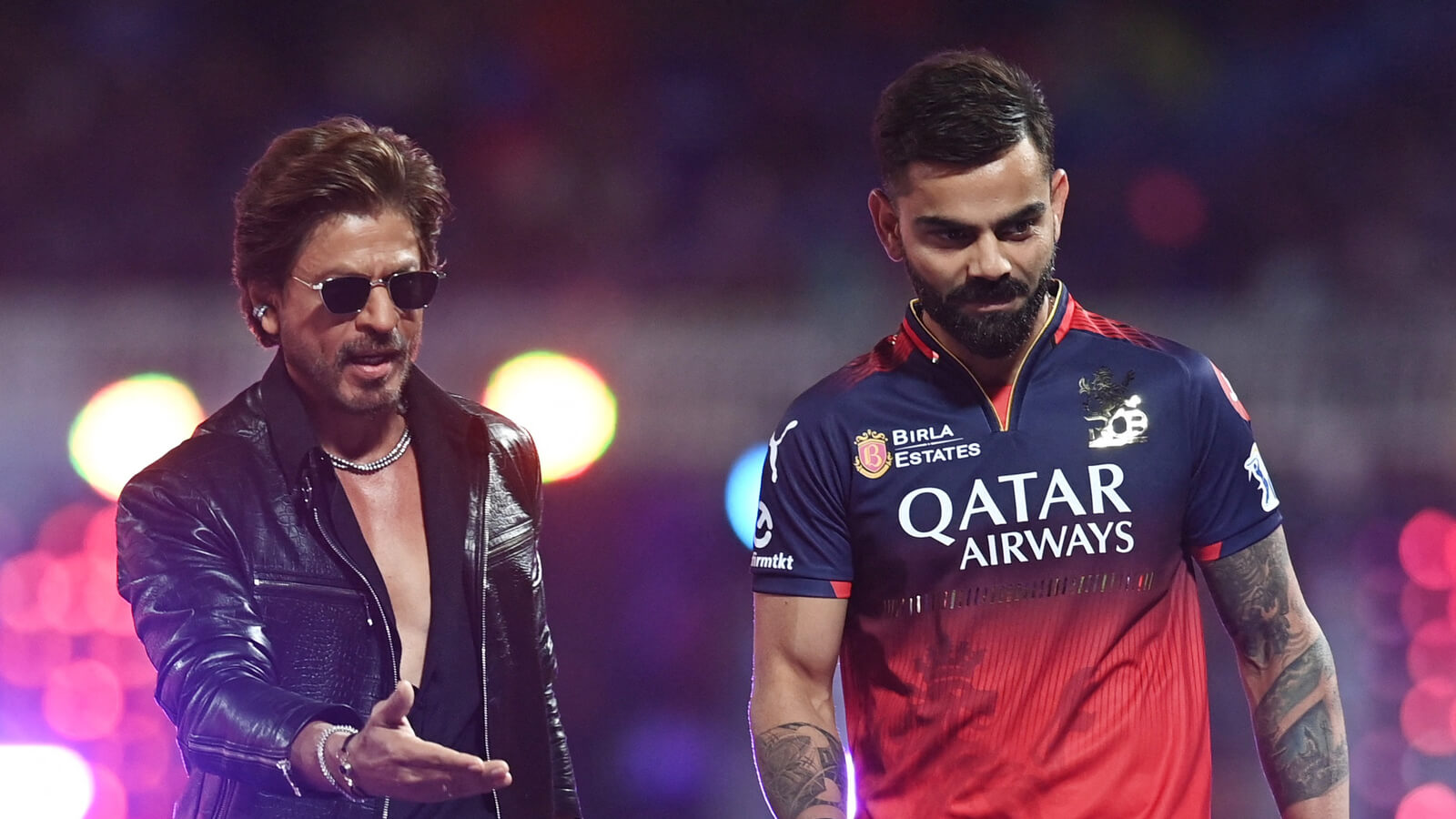 viratkohligrooveswithshahrukhkhaninipl2025openingceremonydancesonjhoomejopathan