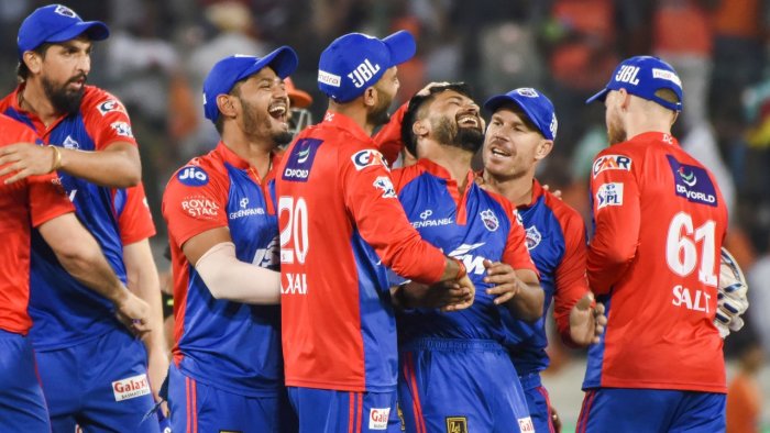 iplcricket:delhicapitalsbeatsunrisershyderabadbysevenruns