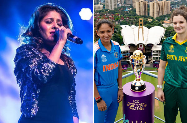Sunidhi Chauhan to perform at ICC Women’s World Cup 2025 final in Navi Mumbai
