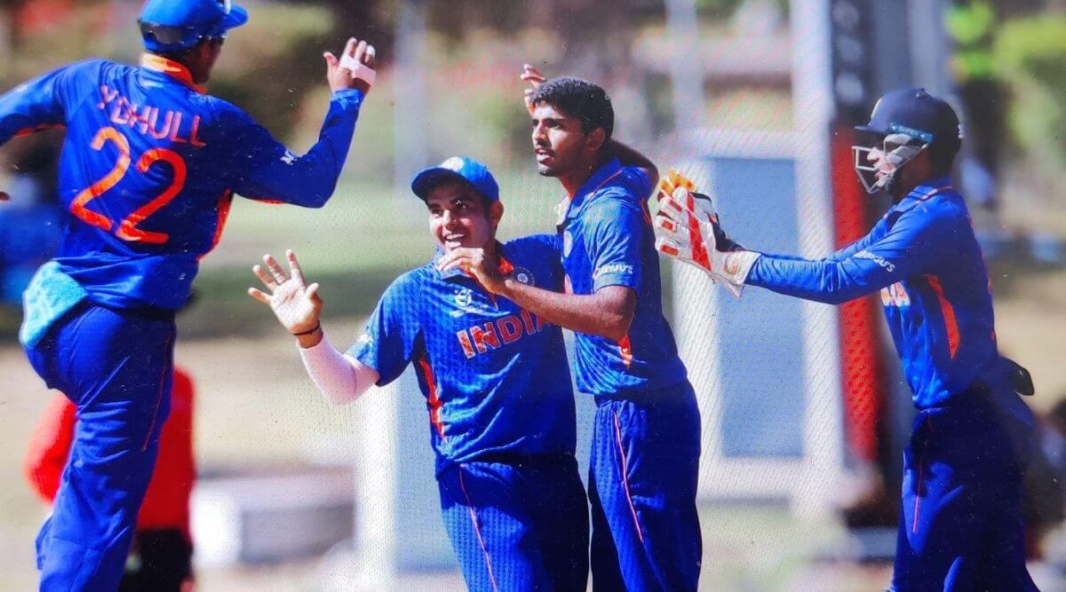 India U19 cruise to six-wicket win over England U19 in dominant chase