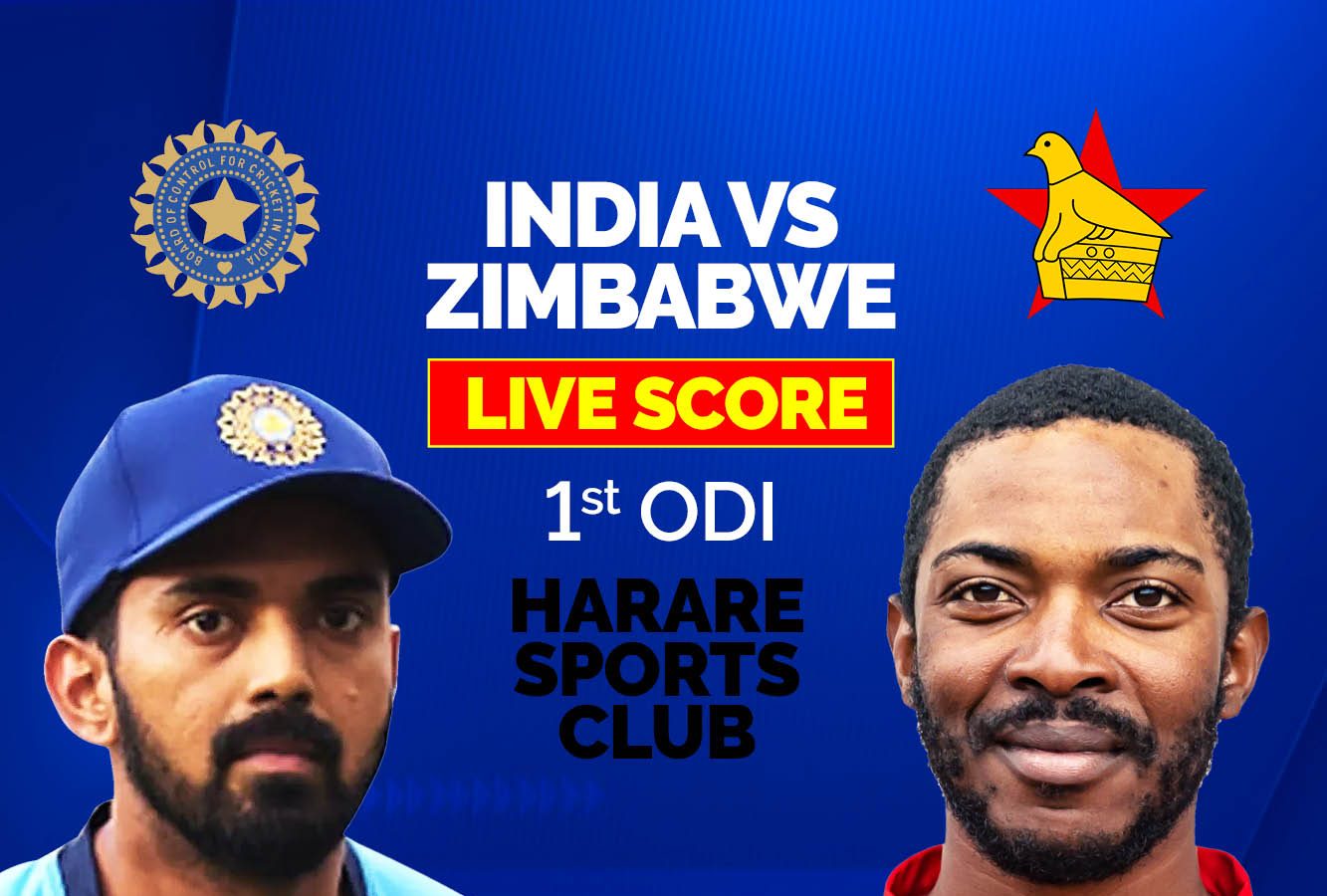 1st ODI: India win toss, opts to bowl against Zimbabwe