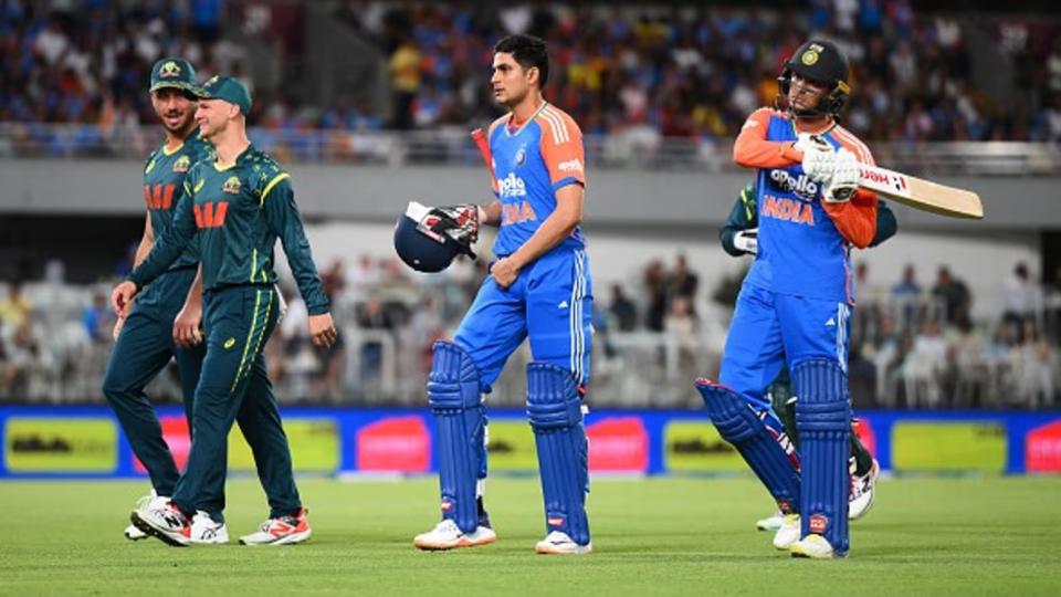 India win T20I series against Australia as last match called off due to rain