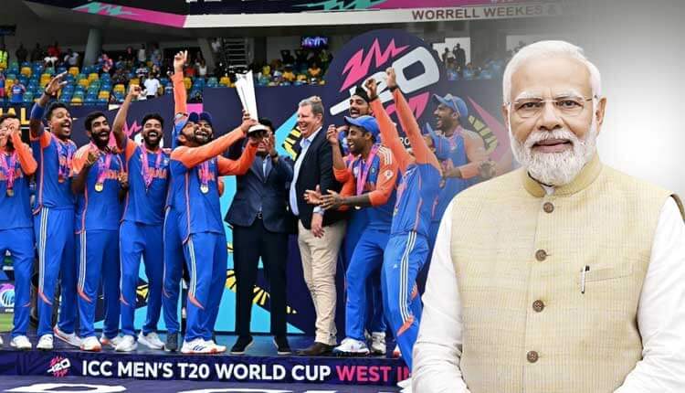 Well done, Team India: PM congratulates Men in Blue for T20 World Cup win