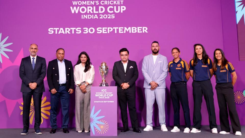 Mithali Raj, Yuvraj Join ICC’s Women’s Cricket World Cup 2025 Trophy tour