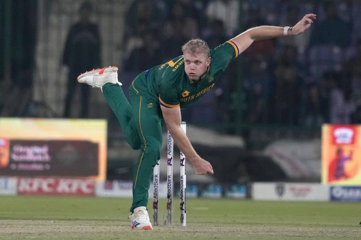 Corbin Bosch fined for breaching of ICC Code of Conduct in second T20I win against Australia