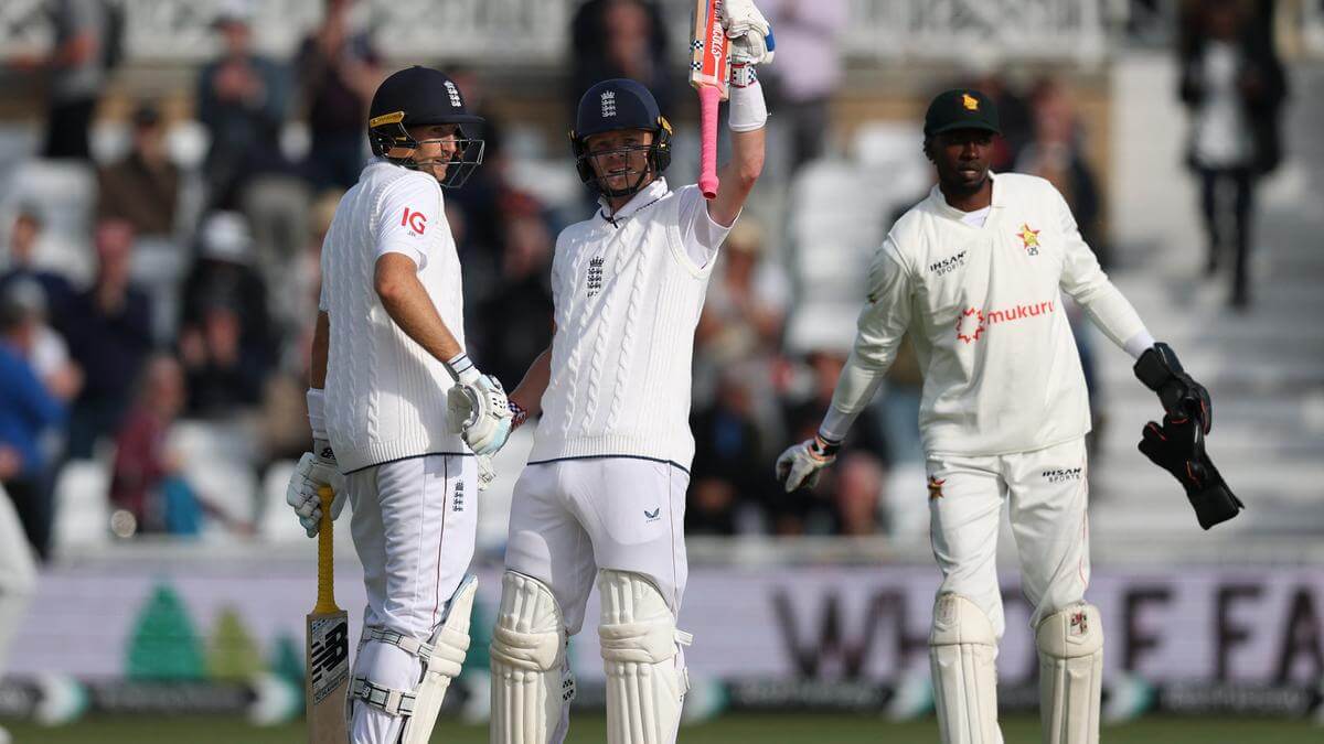 England register dominant victory against Zimbabwe in one-off Test