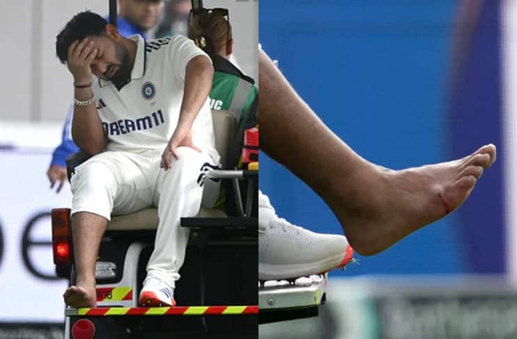 Rishabh Pant Ruled Out of Final Test After Foot Fracture