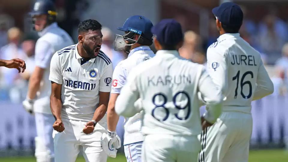 Mohd Siraj fined for aggressive celebration after Ben Duckett dismissal