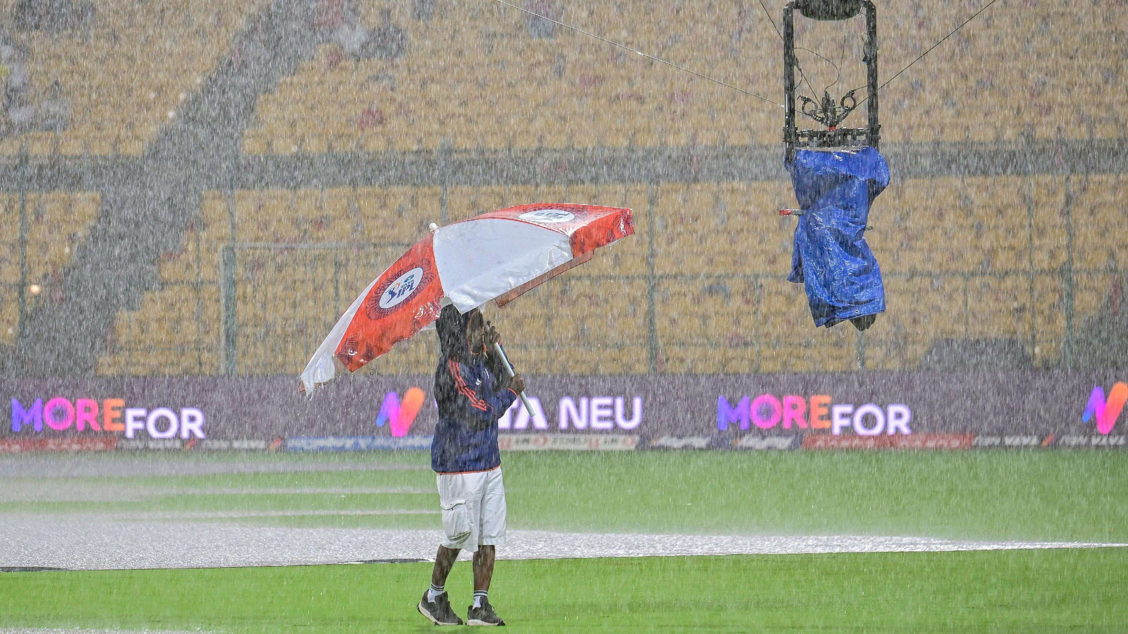 Extra time for IPL 2025 league stage matches extended due to rain threat