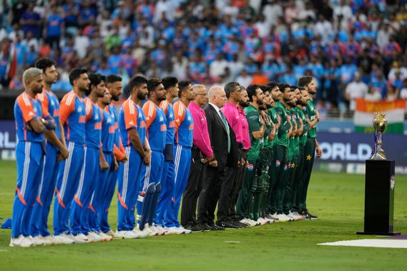Indian players refuse to shake hands with Pakistan cricketers after thrashing arch-rivals in Dubai 