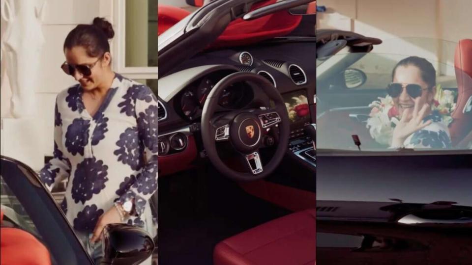 Sania Mirza adds a new luxury Porsche sports car to her garage
