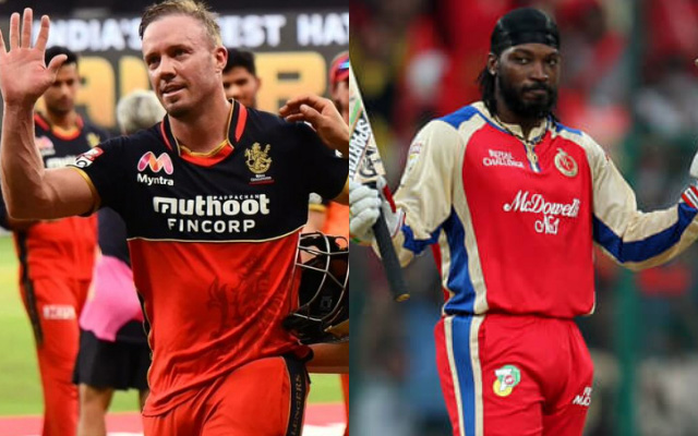 Chris Gayle, AB de Villiers inducted into the RCB  Hall of Fame