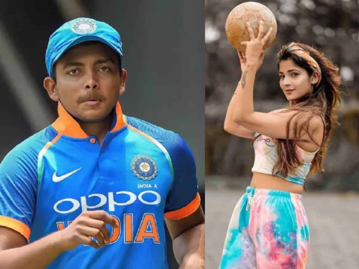 bhojpuriactressarrestedforattackingcricketerprithvishaw