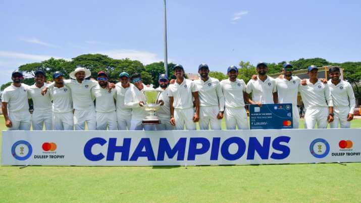 West Zone beat South Zone by 294 runs, lift Duleep Trophy for 19th time
