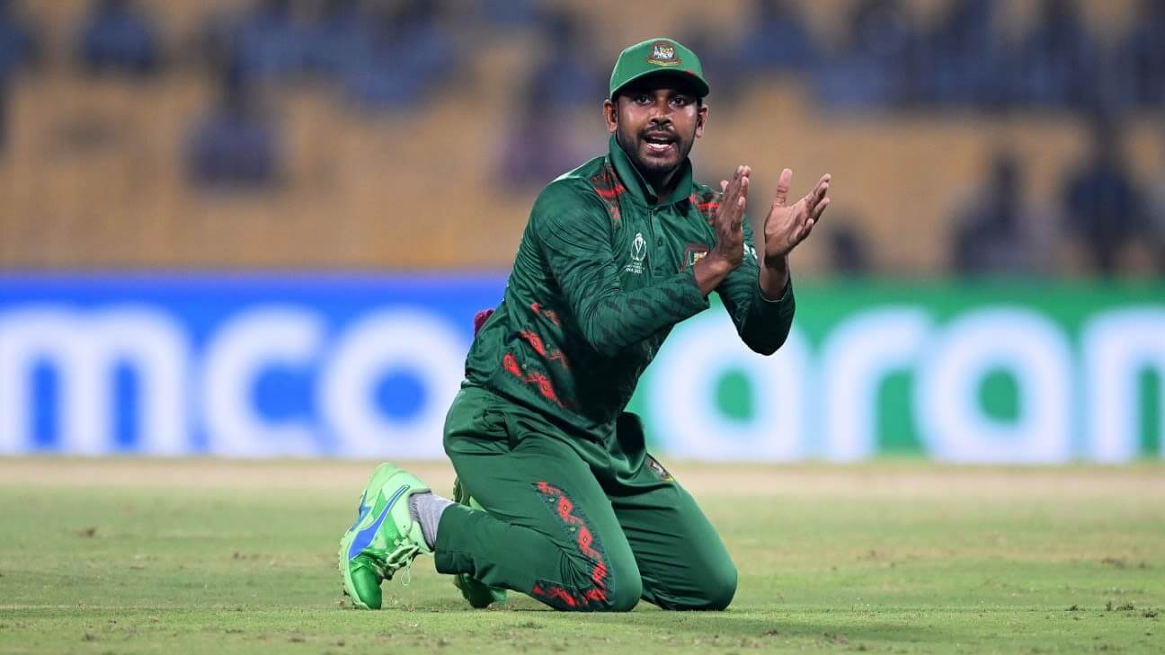 Mehidy Hasan replaces Najmul Hossain Shanto as Bangladesh ODI captain