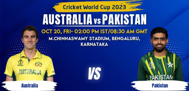 iccmensworldcup2023:australiatoplayagainstpakistaninbengalurutoday